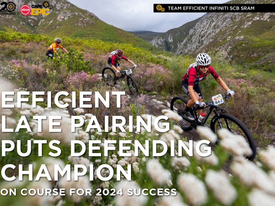 NTT Data Masters - 2024 Absa Cape Epic Chapter 3